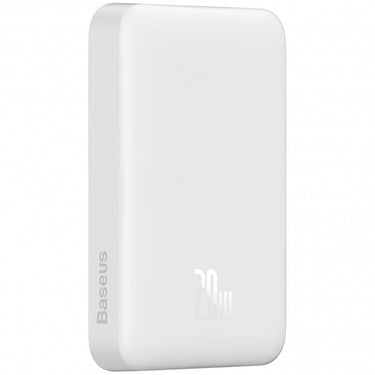 Baseus Magnetic Mini Wireless Fast Charge Power Bank 10000mAh 20W - White